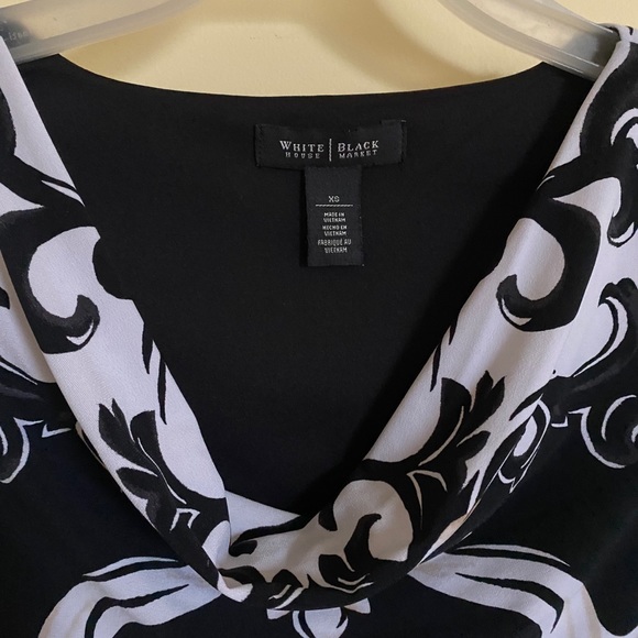 White House Black Market Cowel Neck Dress - Picture 2 of 2